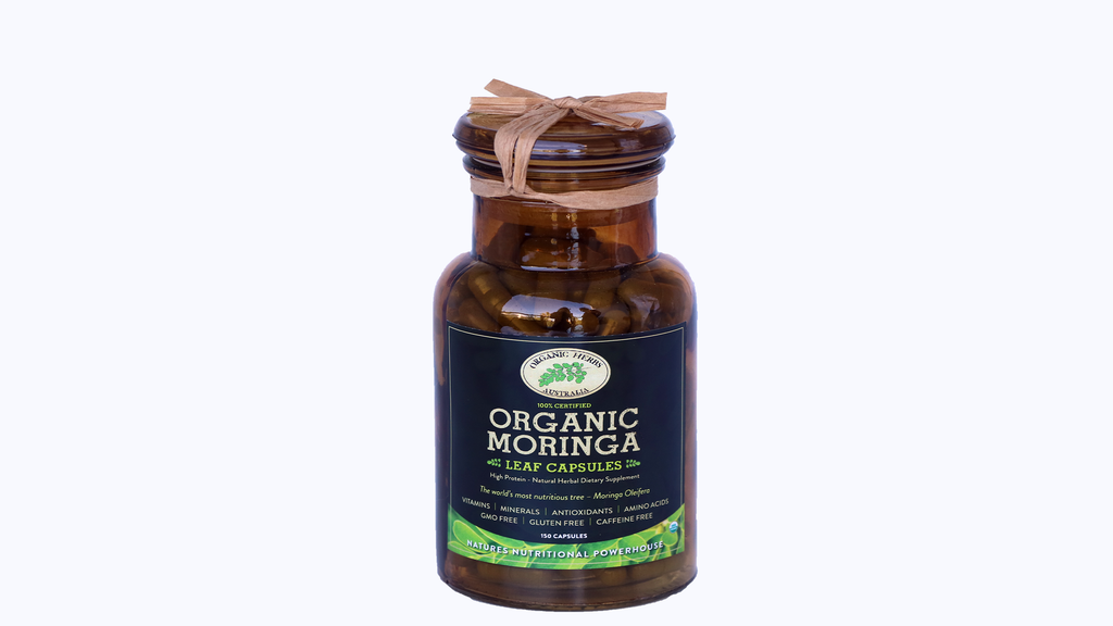 Organic Herbs Australia Organic Moringa Capsule