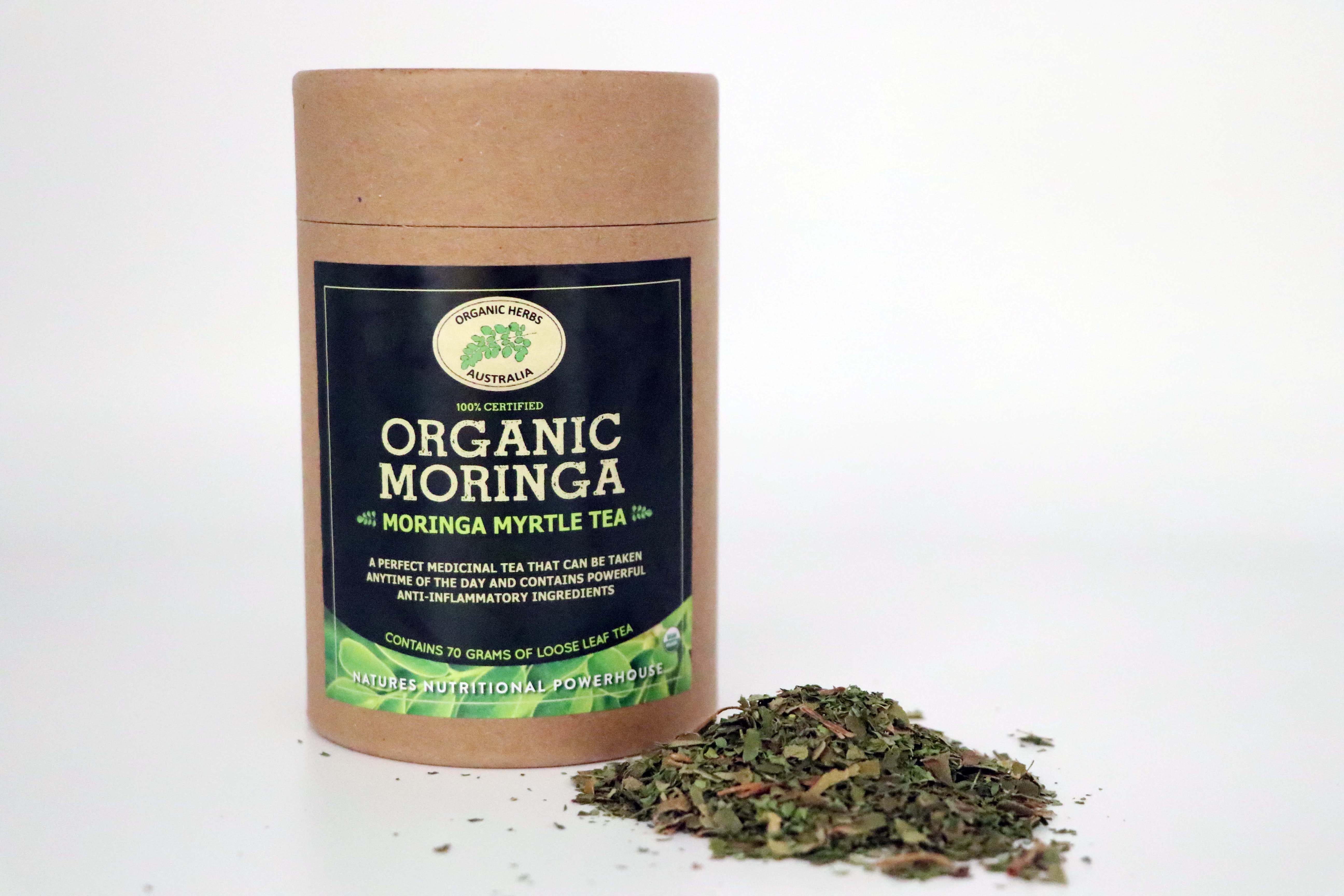 Moringa Myrtle Loose Leaf Tea 70G